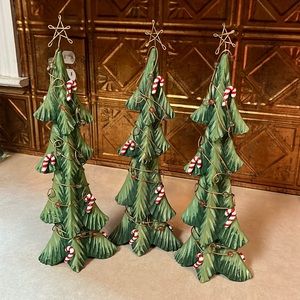Fitz and Floyd Christmas Tree Set